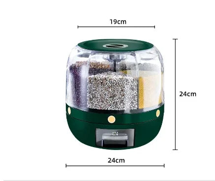 360° Rotating Rice & Cereal Dispenser