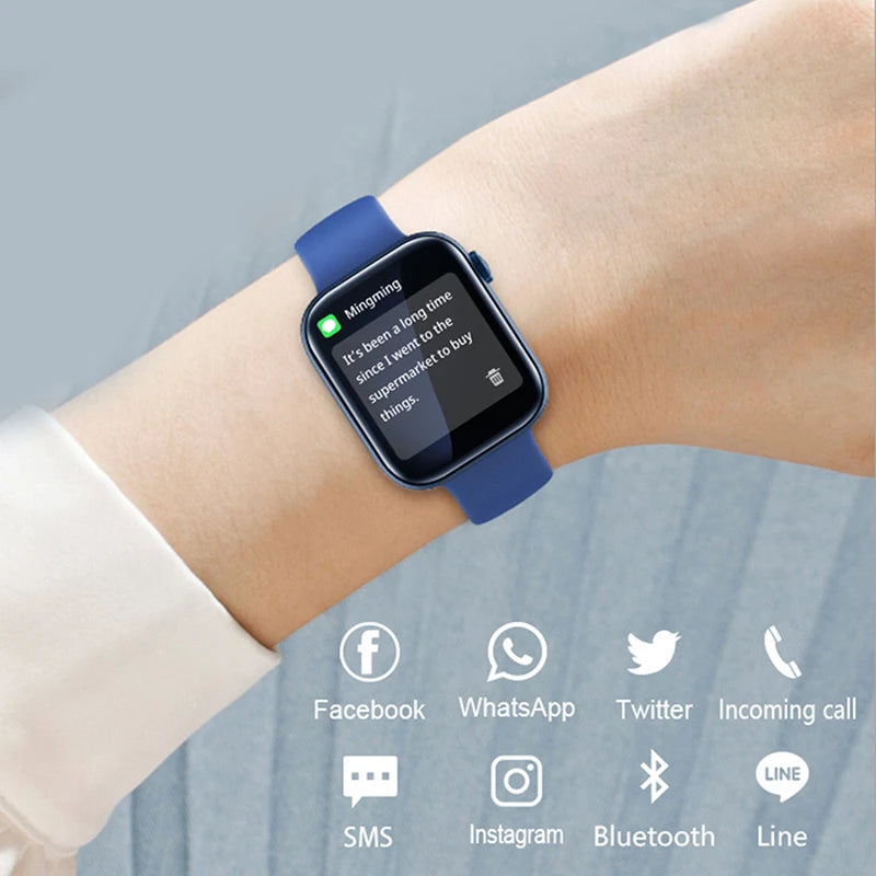 Bluetooth Smartwatch - Waterproof Fitness Watch