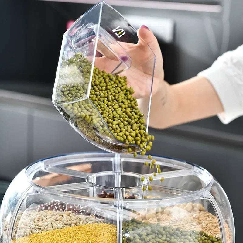 360° Rotating Rice & Cereal Dispenser