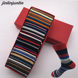 Men's Striped Cotton Socks