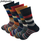 Men's Striped Cotton Socks