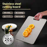 Thickened Stainless Steel Cutting Board