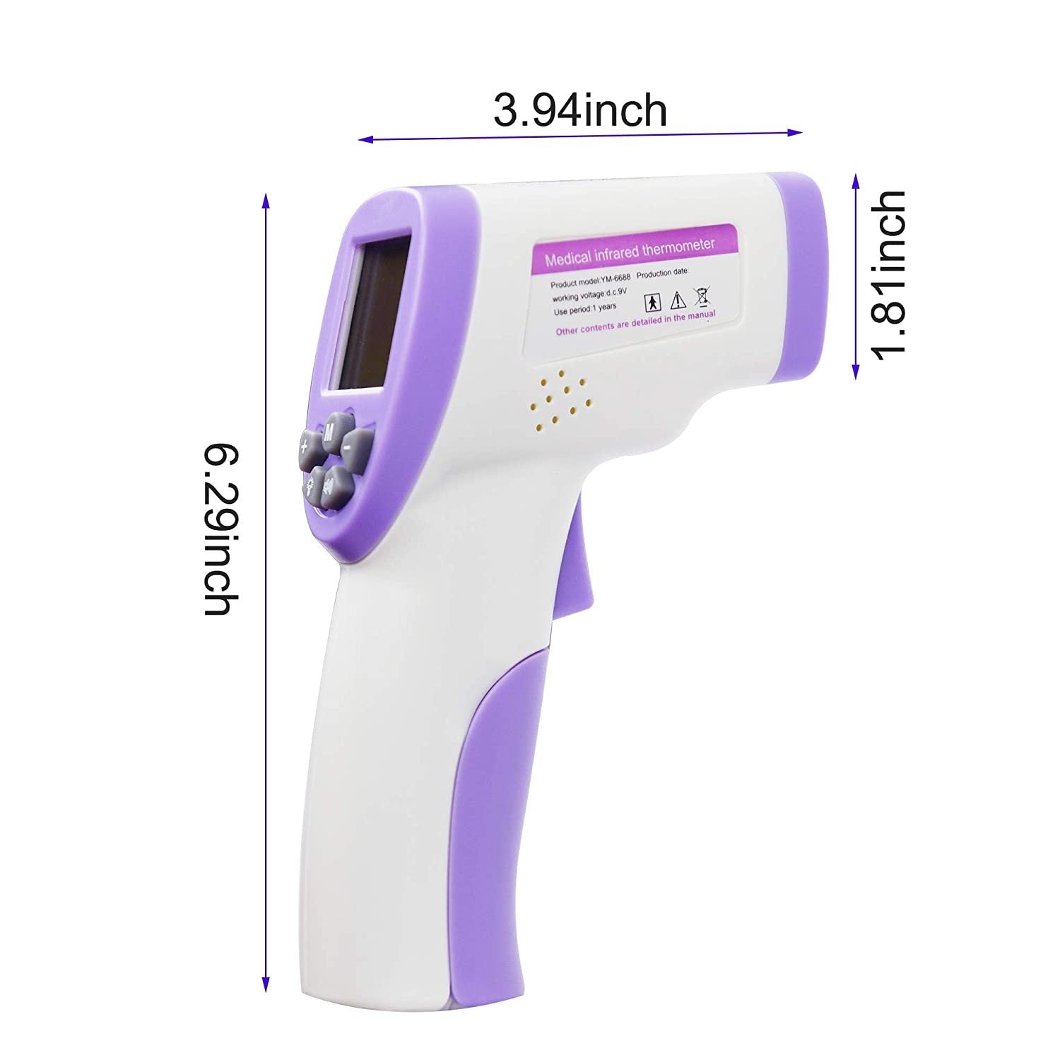 Infrared Forehead Thermometer Gun