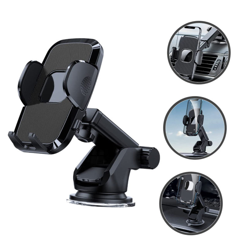 Multifunctional Car Phone Holder (Windshield Mount)