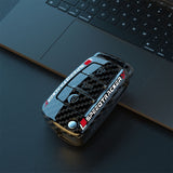 Carbon Fiber Style Car Key Cover