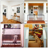 Portable Mesh Safety Gate for Pets