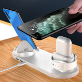 Wireless Charging Dock Station for Phone, Smartwatch, and Earbuds