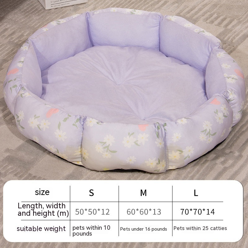 Octagonal Cage Pet Bed Universal Fleece Lining