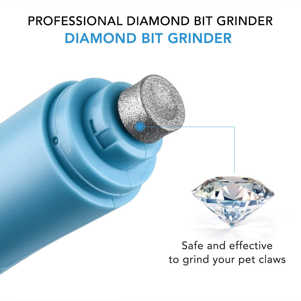 Electric Pet Nail Grinder and Claw Trimmer