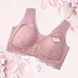 Plus Size Breathable Lace Push Up Bras for Women