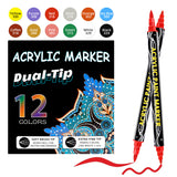 Acrylic Double-headed Marker Pen