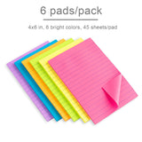 Fluorescent Sticky Memo Notes