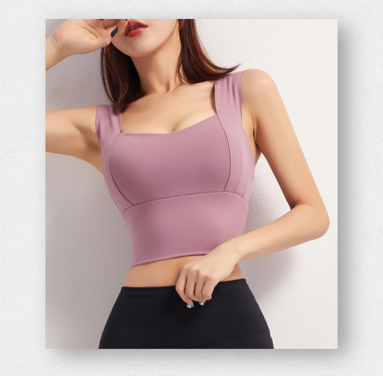 Yoga Crop Top Sports Bra