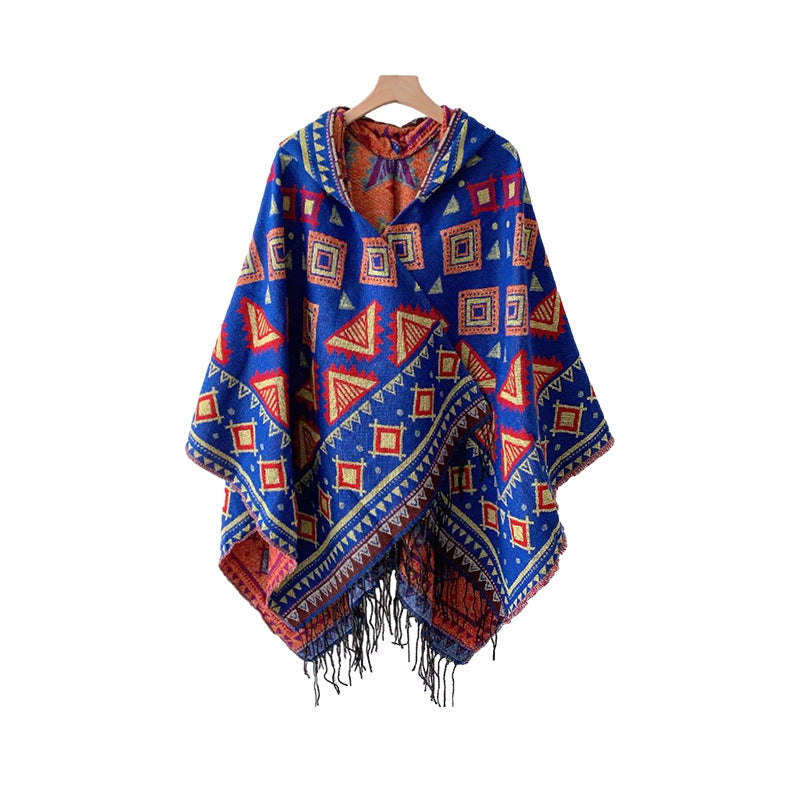 Ethnic Style Cashmere Scarf