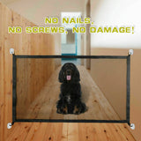 Portable Mesh Safety Gate for Pets