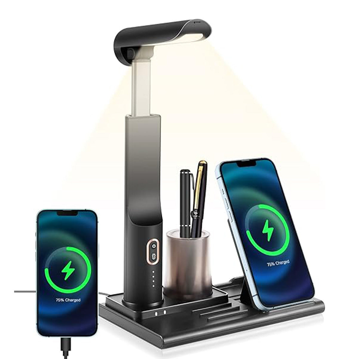 LED Desk Light with Wireless Charger