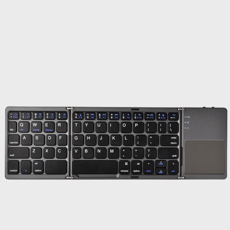 Wireless Foldable Bluetooth Keyboard for Tablets and Phones