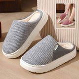 Lightweight Plush Home Slippers