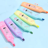 Cherry Blossom Highlighter Pen Set (6 Colors)