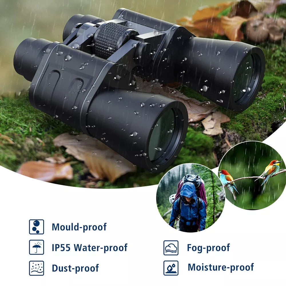 180x100 High Power Military Binoculars - Day & Night Vision