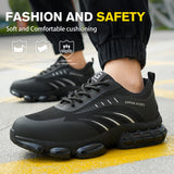 Popcorn Sole Safety Shoes for Protective Footwear