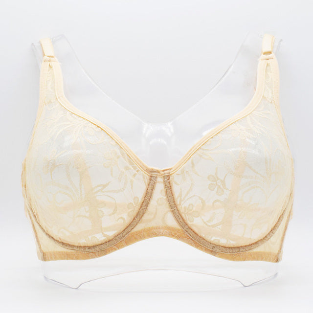 Plus Size Lace Underwired Bras for Women