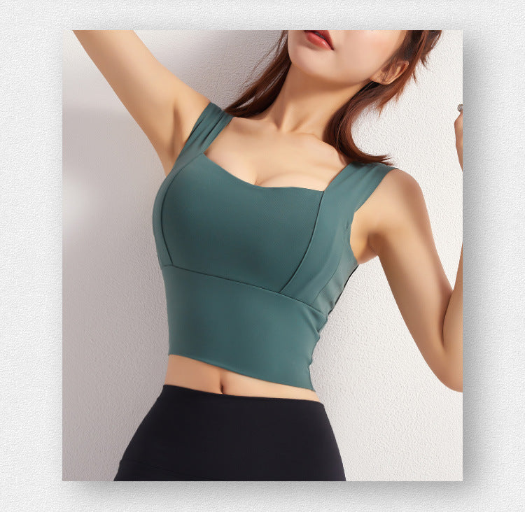 Yoga Crop Top Sports Bra