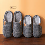 Men's Cotton Winter Indoor Slippers