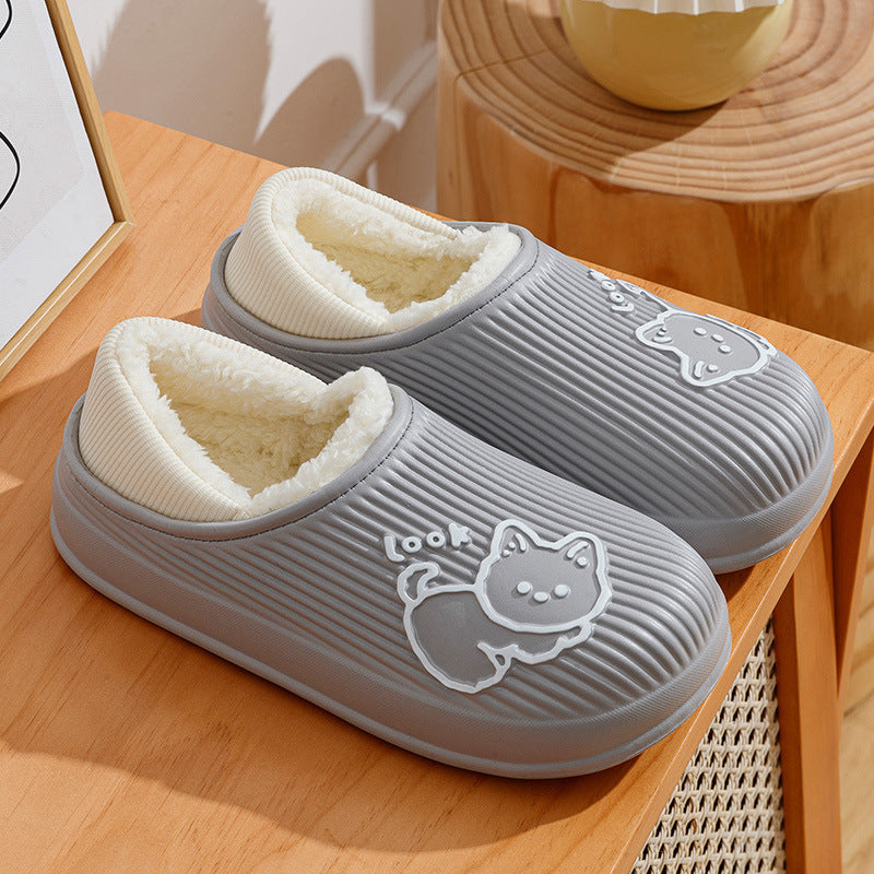 Women's Winter Cotton Indoor Slippers