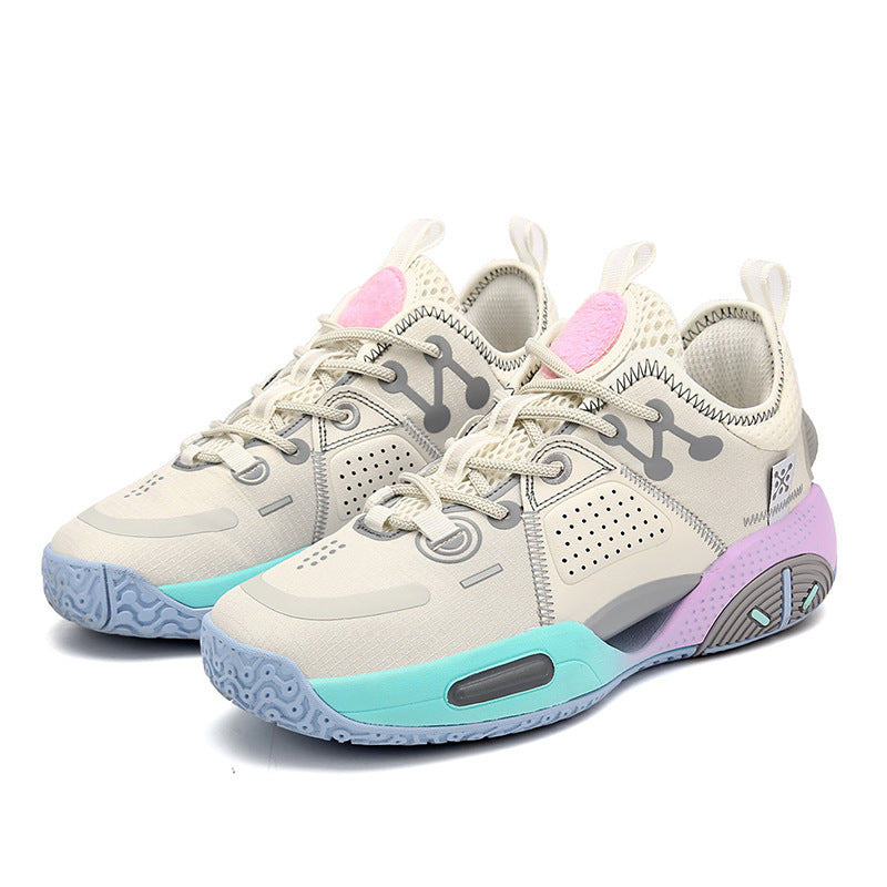 Cotton Candy Men's Basketball Sneakers