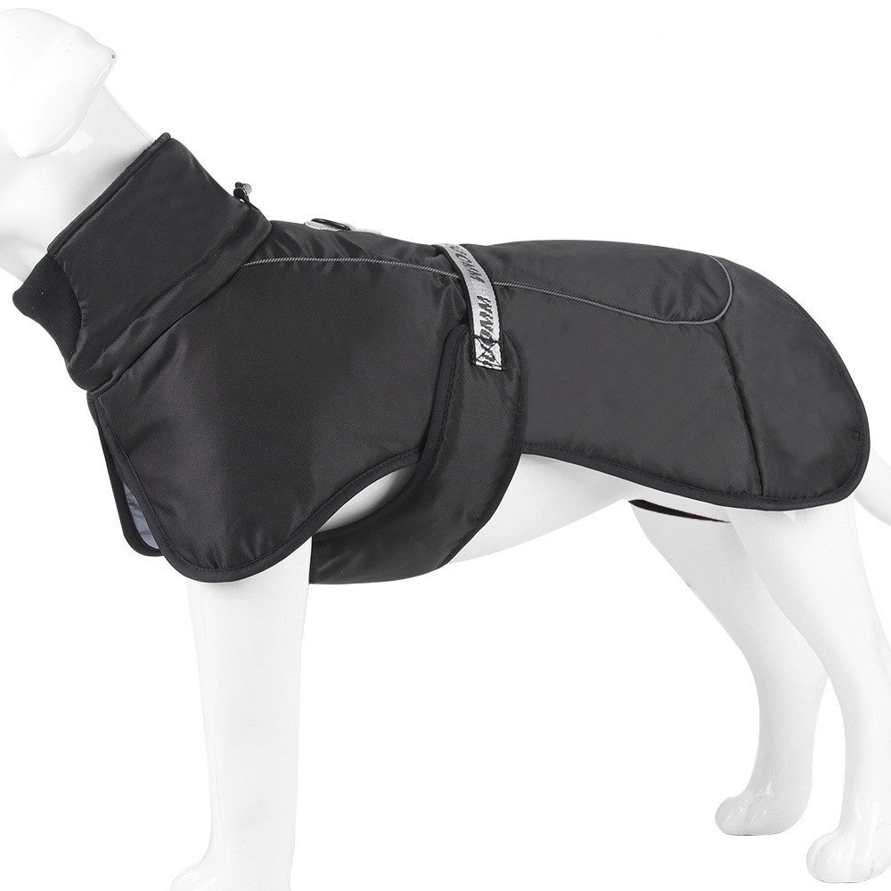 Thickened Dog Cloak with Reflective Warmth