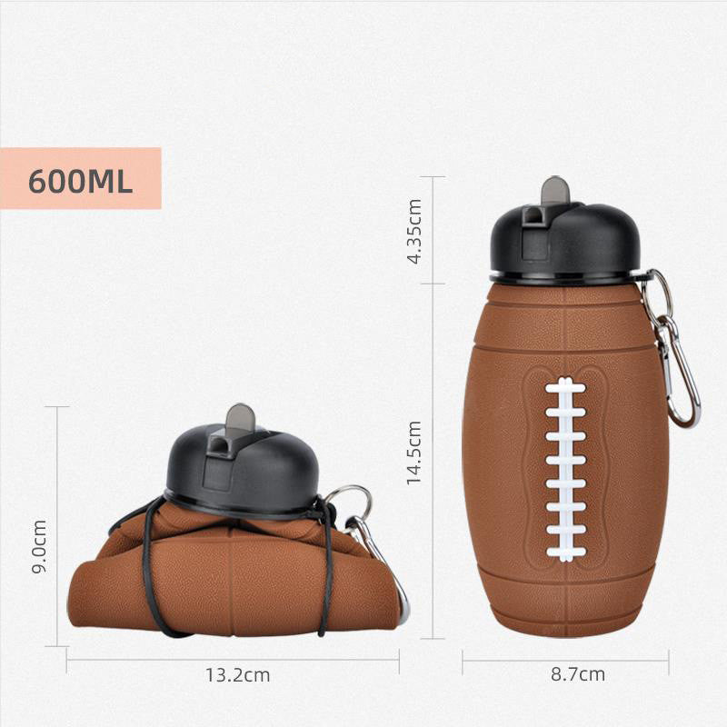 Outdoor Collapsible Leak-Proof Sports Water Bottle