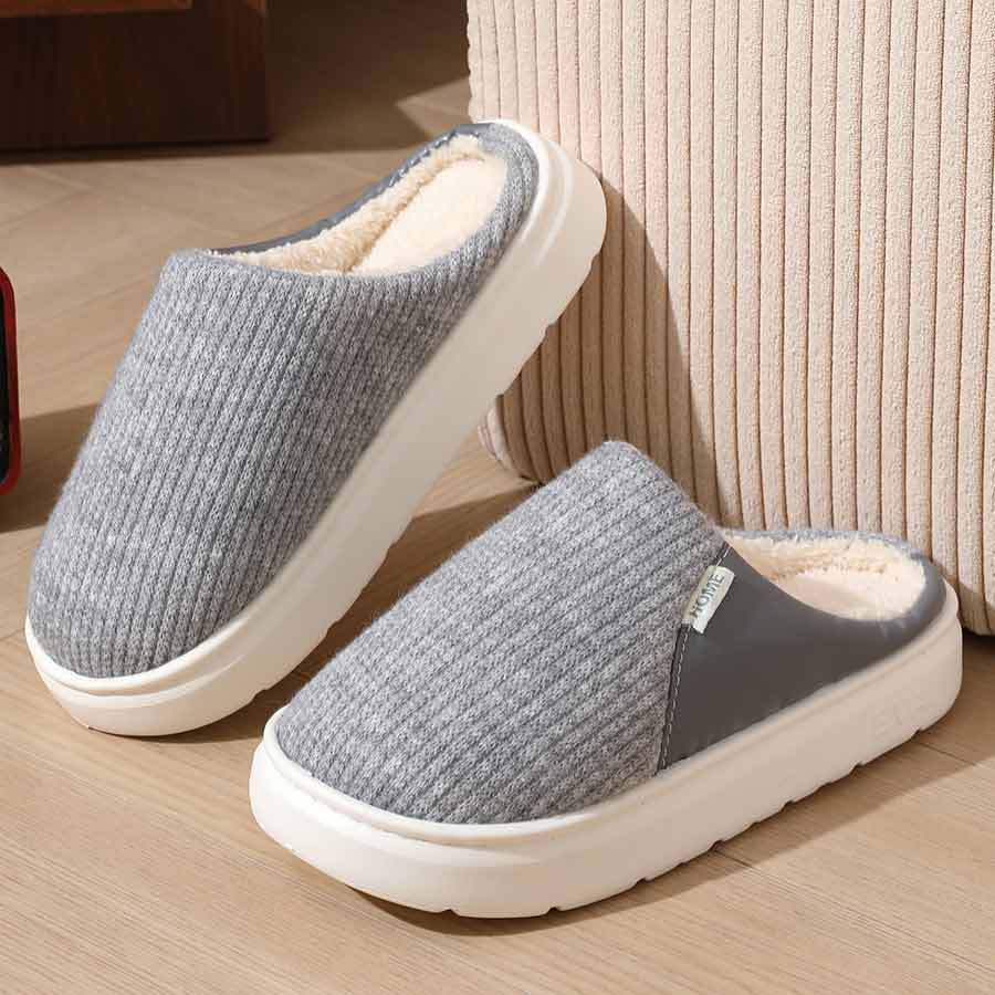 Lightweight Plush Home Slippers