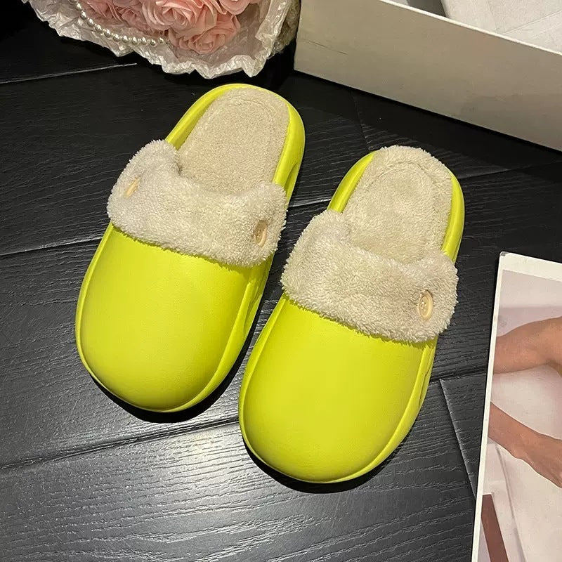 Detachable Washable Winter Slippers for Women