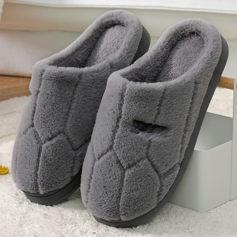 Couple's Wool Slippers - Warm Non-Slip Plus Velvet